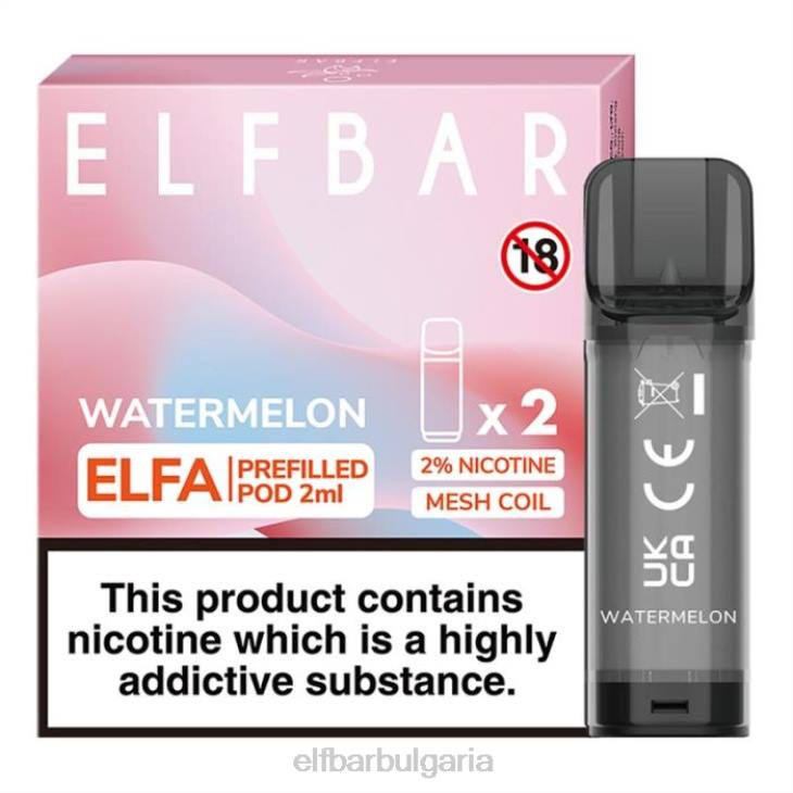 TN62106 elfbar elfa предварително напълнена капсула - 2 ml - 20 mg (2 опаковки) боровинка електронни цигари