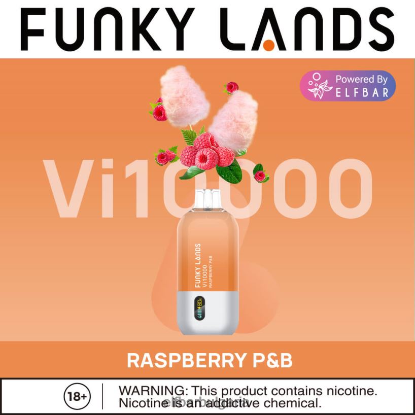 ягодово киви електронна цигара TXD8LR161 funky lands еднократна употреба vape vi10000 впръсквания ELFBAR