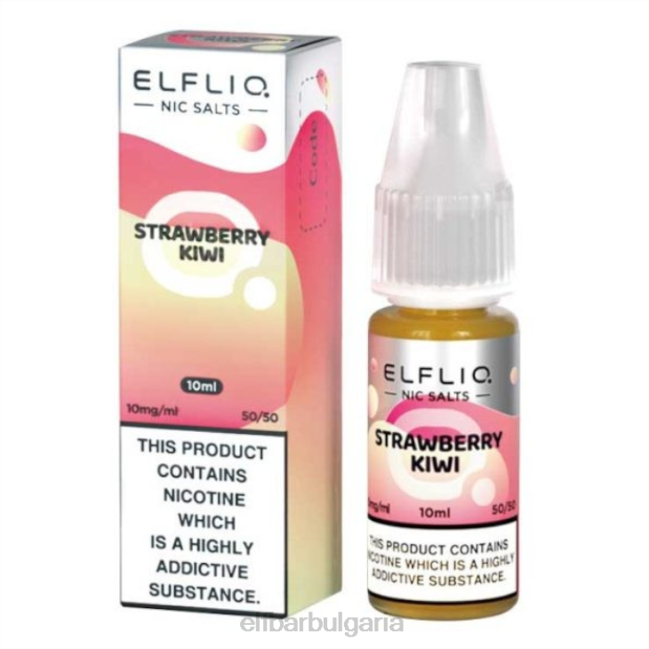 TN62179 elfbar elfliq nic salts - ягодово киви - 10ml-5mg един цвят електронни цигари