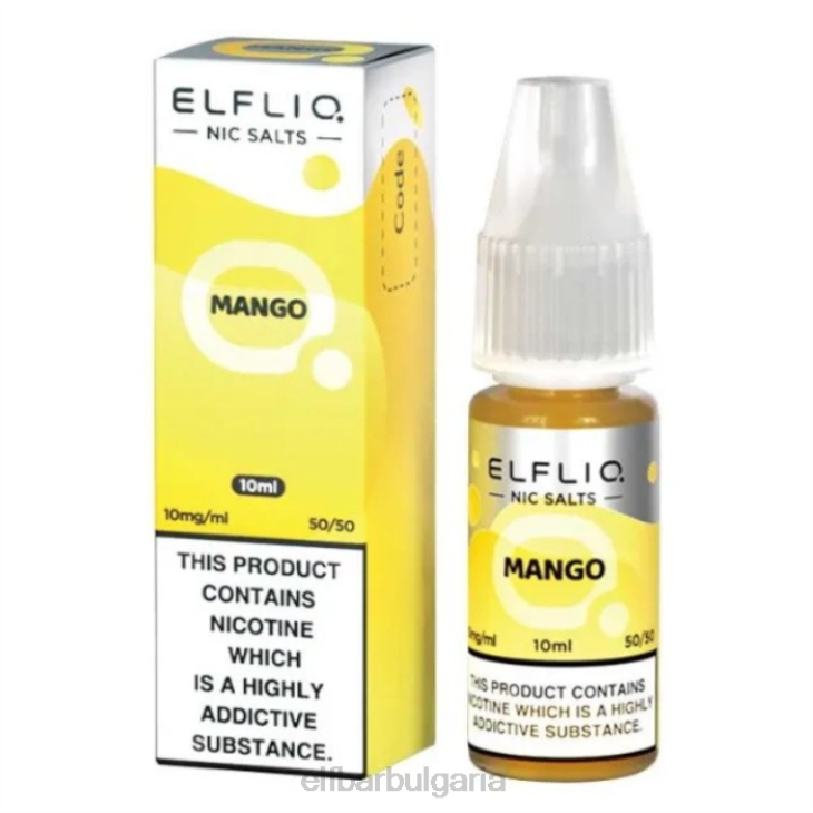 TN62188 elfbar elfliq nic salts - mango - 10ml-10 mg/ml един цвят електронни цигари