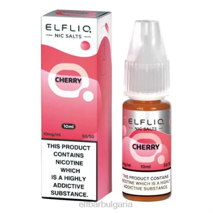 TN62199 elfbar elfliq nic salts - череша - 10ml-10 mg/ml един цвят електронни цигари