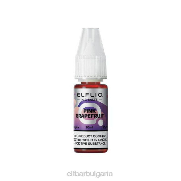 TN62202 elfbar elfliq розов грейпфрут никелови соли - 10 ml-10 mg/ml един цвят електронни цигари